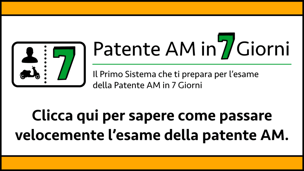 Patente AM cosa posso guidare con il patentino? - Portale Patente